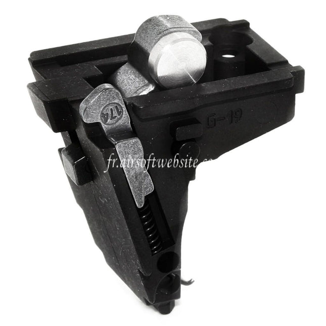 Guarder Acier Arrière Châssis Set Convient pour Tokyo Marui G17 G19 Gen4 Série GBB Pistolet Airsoft