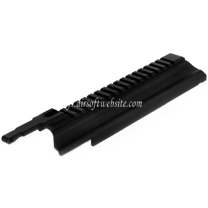 5KU 20mm Picatinny Top Railed Haut Boîtier Couverture Convient pour GHK LCT Tokyo Marui AK Série AEG GBB Fusil Airsoft Noir