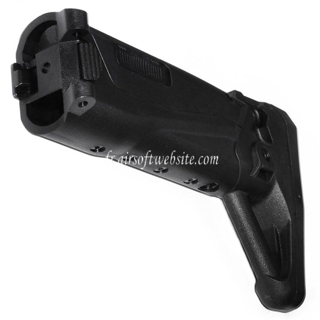 CYMA 5-Positions Rétractable Side Pliable Crosse Convient pour CYMA Platinum Edition CM103 AK Alfa AEG Fusil Airsoft Noir