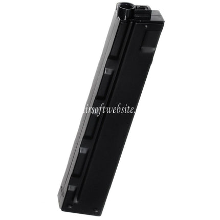 CYMA 110 Billes Straight Mid-Cap Chargeur Old School Style Convient pour Classic Army / CYMA / G&P / Golden Eagle / JG / SRC / Tokyo Marui MP5 Série AEG Fusil Airsoft Noir