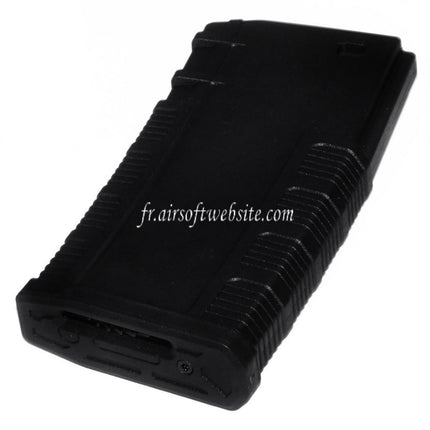 CYMA 600 Billes Hi-Cap Chargeur Convient pour A&K CYMA G&P JG Golden Eagle Tokyo Marui SR25 Série AEG Fusil Airsoft Noir