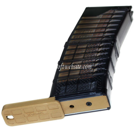 CYMA Lancer Systems L5AWM 300BLACKOUT 30 Billes Gaz Chargeur Convient pour CYMA CGS Tokyo Marui M4 M16 Série MWS GBB Fusil Airsoft