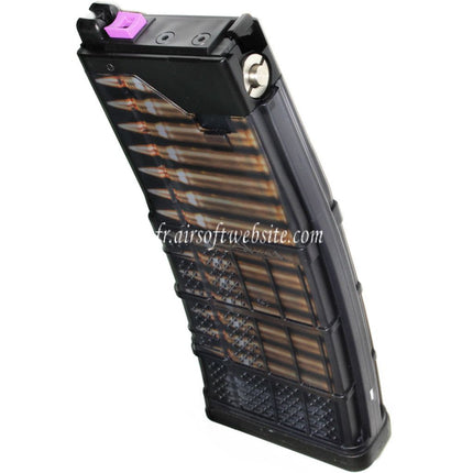 CYMA Lancer Systems L5AWM 5.56 30 Billes Gaz Chargeur Convient pour CYMA CGS Tokyo Marui M4 M16 Série MWS GBB Fusil Airsoft