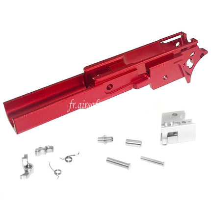 5KU CNC Aluminum Milieu Châssis Type-1 SV Convient pour Tokyo Marui Hi-Capa Série GBB Pistolet Airsoft