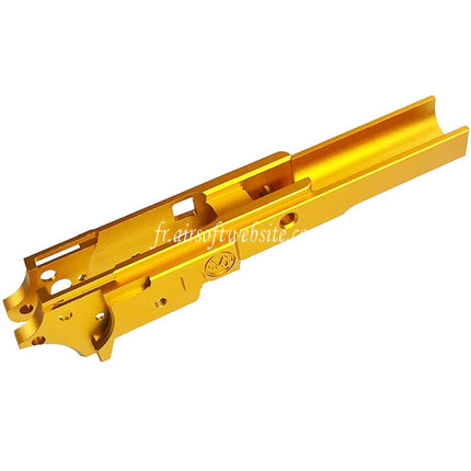 5KU CNC Aluminum Milieu Châssis Type-2 Infinity Convient pour Tokyo Marui Hi-Capa Série GBB Pistolet Airsoft