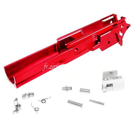5KU CNC Aluminum Milieu Châssis Type-4 2011 Convient pour Tokyo Marui Hi-Capa Série GBB Pistolet Airsoft