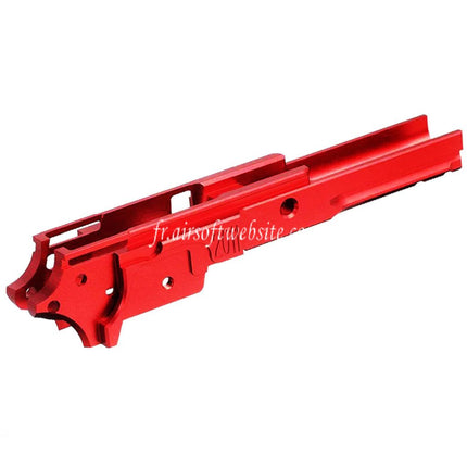 5KU CNC Aluminum Milieu Châssis Type-4 2011 Convient pour Tokyo Marui Hi-Capa Série GBB Pistolet Airsoft