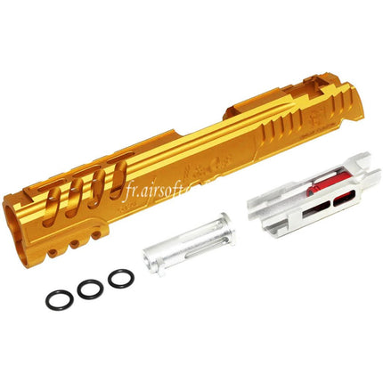5KU CNC Aluminum Limcat Speed Cat Glissière Set Convient pour Tokyo Marui Hi-Capa 5.1 1911 Série GBB Pistolet Airsoft
