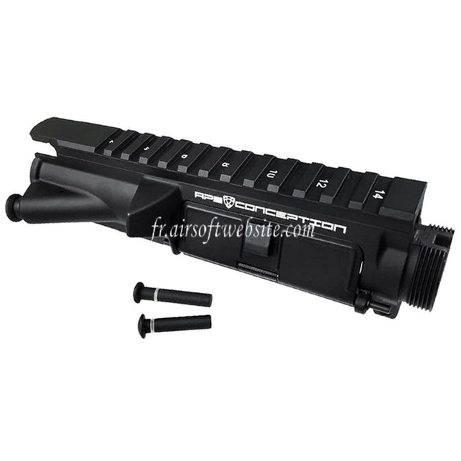 APS Haut Métal Boîtier avec Dust Cover Convient pour APS ASR M4 M16 Série AEG Fusil Airsoft Noir