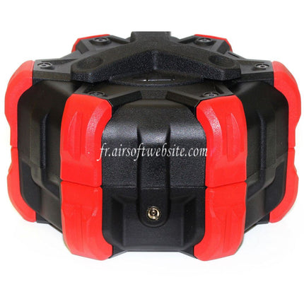 WE (WE-TECH) 350 Billes Gaz Chargeur Tambour Convient pour Hi-Capa GBB Pistolet Airsoft