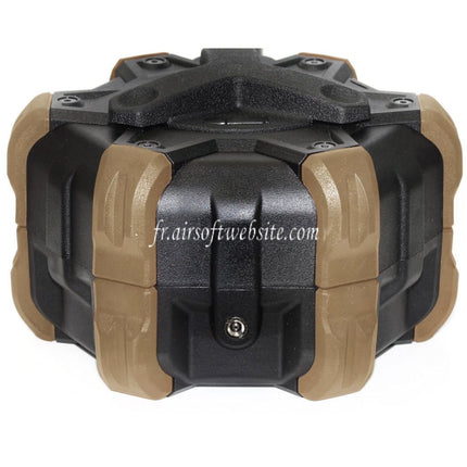 WE (WE-TECH) 350 Billes Gaz Chargeur Tambour Convient pour Hi-Capa GBB Pistolet Airsoft