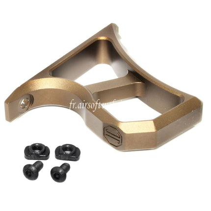 5KU CNC Aluminum SFG Skeleton Avant Poignée Convient pour M-LOK System Fusil Airsoft