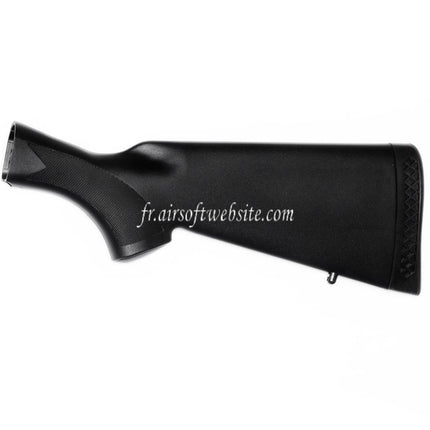 CYMA Polymère Fixed Crosse Convient pour CYMA M870 Spring Action Shotgun Airsoft Noir