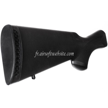 CYMA Polymère Fixed Crosse Convient pour CYMA M870 Spring Action Shotgun Airsoft Noir