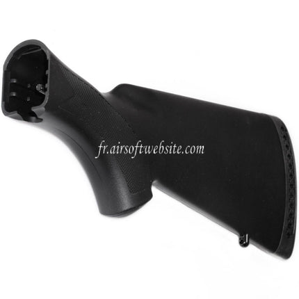 CYMA Polymère Fixed Crosse Convient pour CYMA M870 Spring Action Shotgun Airsoft Noir