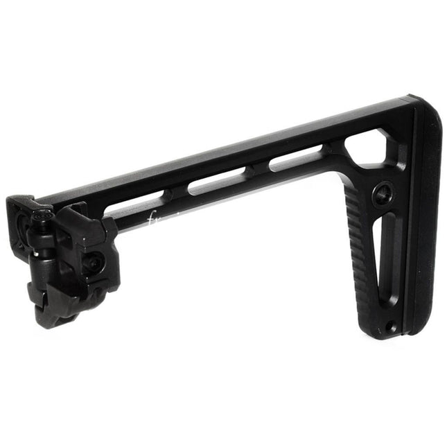 5KU 205mm Minimalist Plus Pliable Crosse Convient pour MCX / MPX M1913 Interface Fusil Airsoft Noir