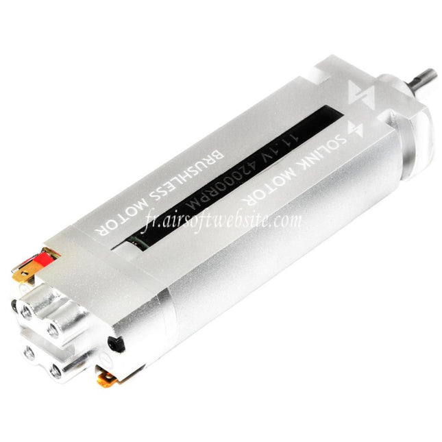 SOLINK 11.1V 42000RPM Sans Balai Moteur Convient pour Systema PTW M4 Série Fusil Airsoft