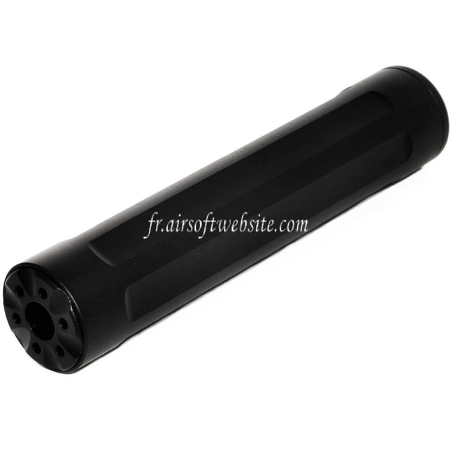5KU 157mm Canon Extension Mock Silencieux Convient pour -14mm CCW sens antihoraire Action Army AAP-01 Série GBB Pistolet Airsoft Noir