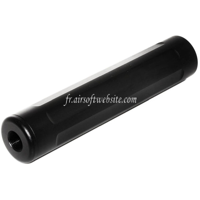 5KU 157mm Canon Extension Mock Silencieux Convient pour -14mm CCW sens antihoraire Action Army AAP-01 Série GBB Pistolet Airsoft Noir