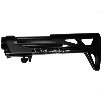 5KU 5-Position MDX Rétractable CQB Crosse Convient pour VFC GHK WA M4 Série GBB Fusil Airsoft Noir
