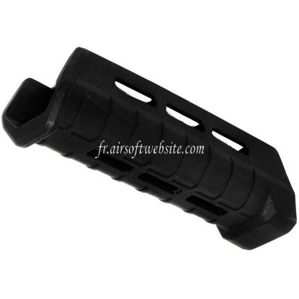 CYMA 198mm Polymère ZHUKOV Style AKM M-LOK Bas Garde-Main System Convient pour CYMA CM077E AK Zhukov Série AEG Fusil Airsoft Noir