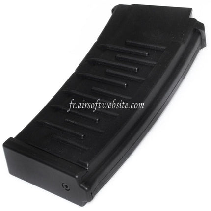CYMA 150 Billes Polymère Mid-Cap Chargeur Convient pour AY S&T CYMA VSS Vintorez Série AEG Fusil Airsoft Noir