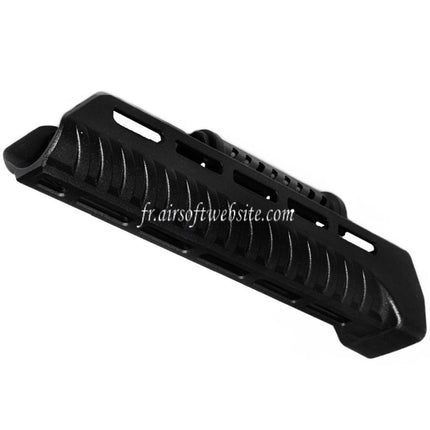 CYMA 110mm/265mm Polymère ZHUKOV Style AKM M-LOK Haut Bas Garde-Main System Convient pour CYMA AK Série AEG Fusil Airsoft Noir