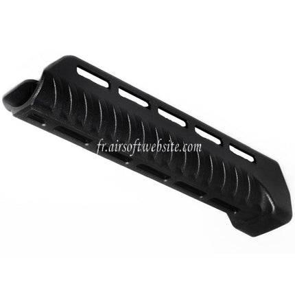CYMA 265mm Polymère ZHUKOV Style AKM M-LOK Bas Garde-Main System Convient pour CYMA AK Série AEG Fusil Airsoft Noir
