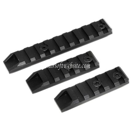 CYMA 3pièces Rail Section Set (9-Slots x1 , 5-Slots x2) Convient pour M-Lok System