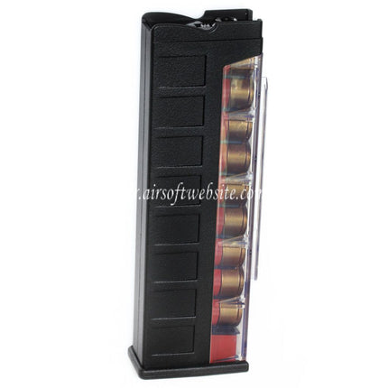 CYMA 100 Billes Mid-Cap Chargeur Convient pour EMG SGR-12 CYMA CM102 Série AEG Shotgun Airsoft Noir