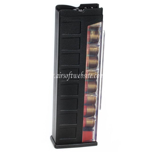 CYMA 100 Billes Mid-Cap Chargeur Convient pour EMG SGR-12 CYMA CM102 Série AEG Shotgun Airsoft Noir