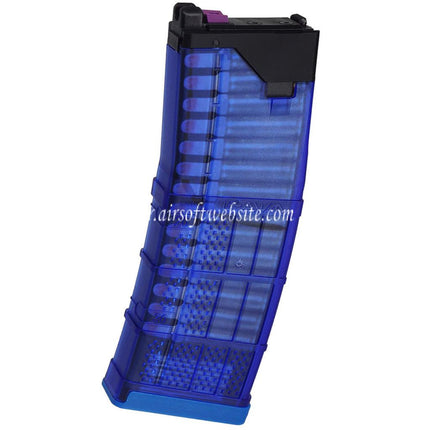 CYMA Lancer Systems L5AWM 5.56 30 Billes Gaz Chargeur Convient pour CYMA CGS Tokyo Marui M4 M16 Série MWS GBB Fusil Airsoft