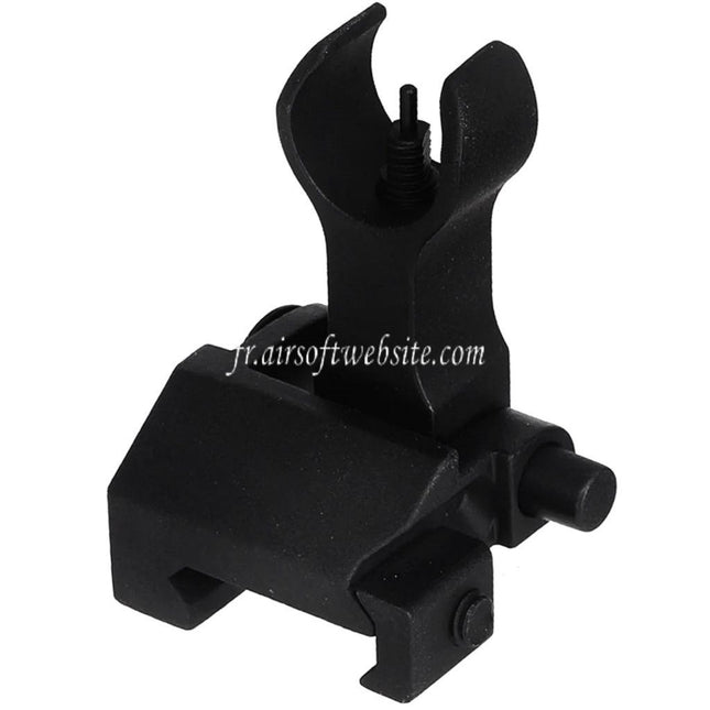 CYMA Métal Rabattable Battle Guidon Convient pour 20mm 1913 Picatinny Rail M4 M16 AEG Fusil Airsoft