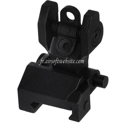 CYMA Métal Rabattable Battle Hausse Convient pour 20mm 1913 Picatinny Rail M4 M16 AEG Fusil Airsoft