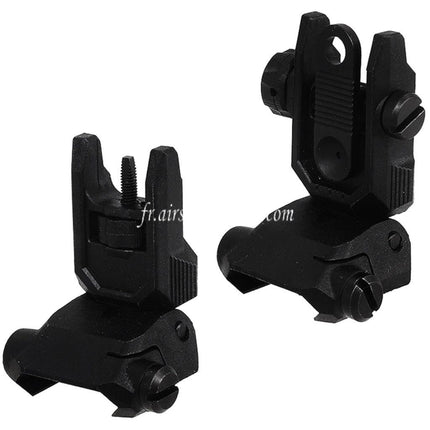 CYMA Enhanced Polymère KRISS Vector Style Rabattable Guidon Hausse Convient pour 20mm 1913 Picatinny Rail AEG Fusil Airsoft