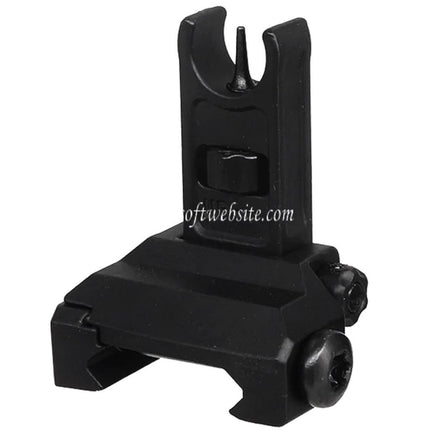 CYMA Métal Spikes Rabattable Guidon Convient pour 20mm 1913 Picatinny Rail M4 M16 AEG Fusil Airsoft