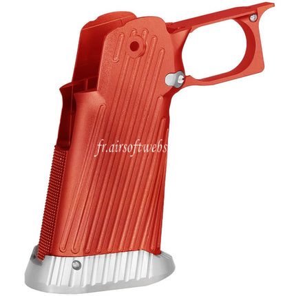 5KU CNC Aluminum Poignée Type-2 Convient pour Tokyo Marui Hi-Capa 5.1 4.3 Série GBB Pistolets Airsoft
