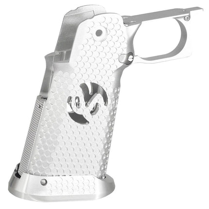 5KU CNC Aluminum Pistolet Poignée Le Châssis Ensemble Infinity Style Type-3 Convient pour Tokyo Marui Hi-Capa 5.1 4.3 Série GBB Pistolet Airsoft
