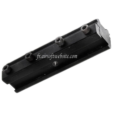 CYMA 20mm Riser Lunette Montage Base Convient pour 12mm Dovetail Montage Noir