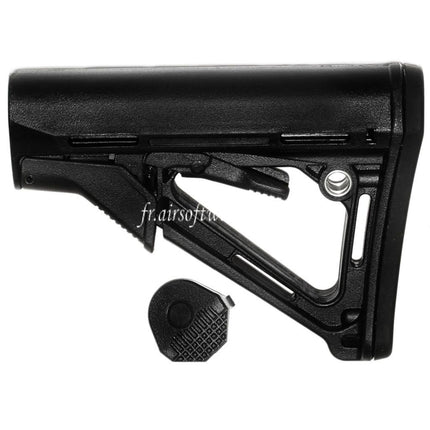 CYMA 177mm CTR Style Rétractable Crosse Convient pour M4 Série AEG Fusil Airsoft