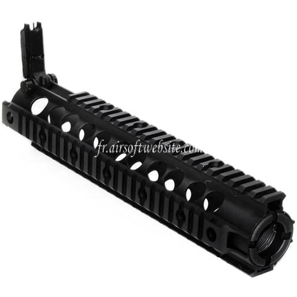 CYMA 273mm SR16 URX II RAS Garde-Main 4-Côtés Rail System Convient pour CYMA Tokyo Marui M4 M16 Série AEG Fusil Airsoft