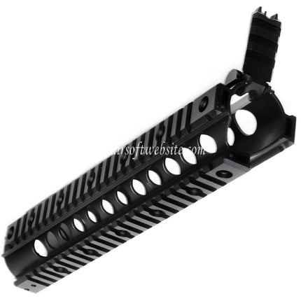 CYMA 273mm SR16 URX II RAS Garde-Main 4-Côtés Rail System Convient pour CYMA Tokyo Marui M4 M16 Série AEG Fusil Airsoft
