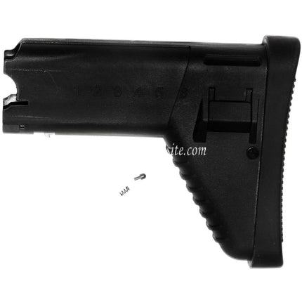 CYMA 180mm Polymère Rétractable Butt Crosse Convient pour CYMA Cybergun SCAR Série AEG Fusil Airsoft