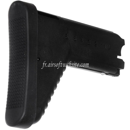 CYMA 180mm Polymère Rétractable Butt Crosse Convient pour CYMA Cybergun SCAR Série AEG Fusil Airsoft