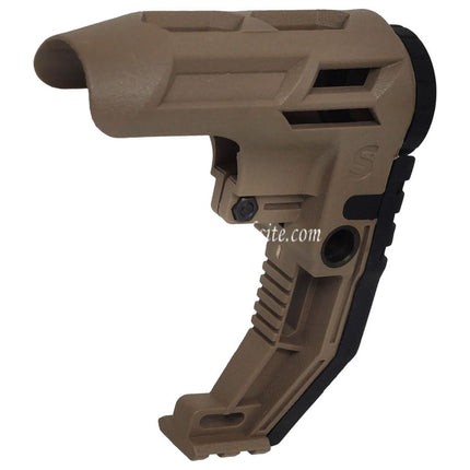 DOUBLE BELL NGEL of Death SBR Fixed Crosse Convient pour M4 Série AEG GBB Fusil Airsoft