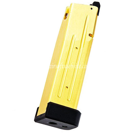 Alpha Parts 31 Billes CNC Aluminum Gaz Chargeur Convient pour Hi-Capa Série GBB Pistolet Airsoft