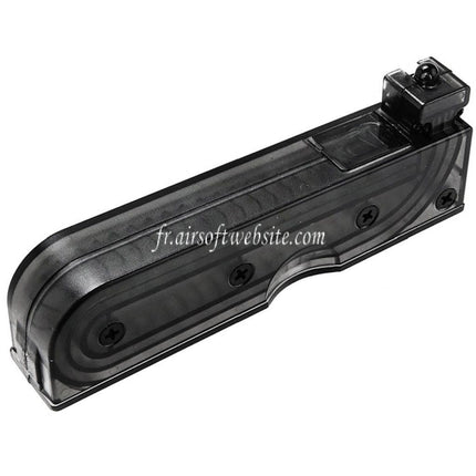 ARCHWICK 50 Billes Plastique Chargeur Convient pour Archwick ASG MK13 Tokyo Marui VSR-10 Bolt Action Sniper Fusil Airsoft Noir