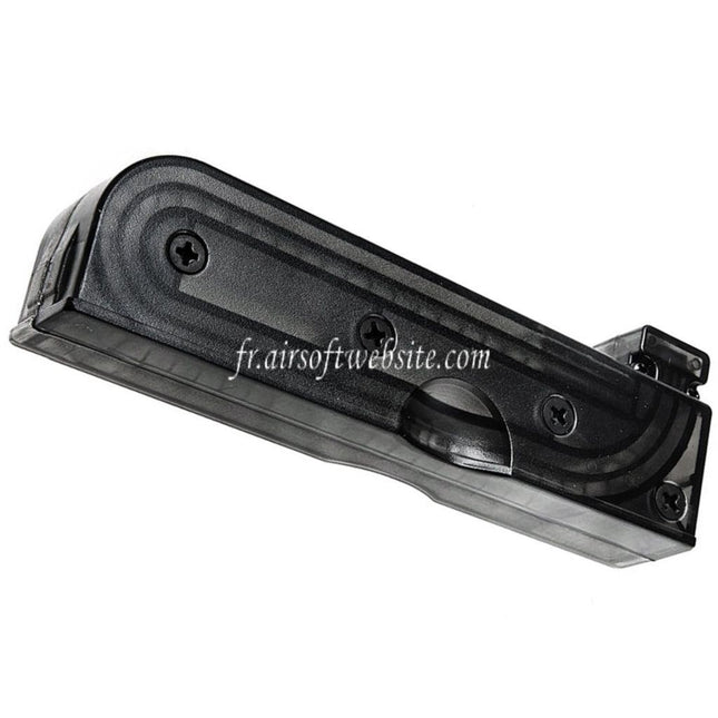 ARCHWICK 50 Billes Plastique Chargeur Convient pour Archwick ASG MK13 Tokyo Marui VSR-10 Bolt Action Sniper Fusil Airsoft Noir