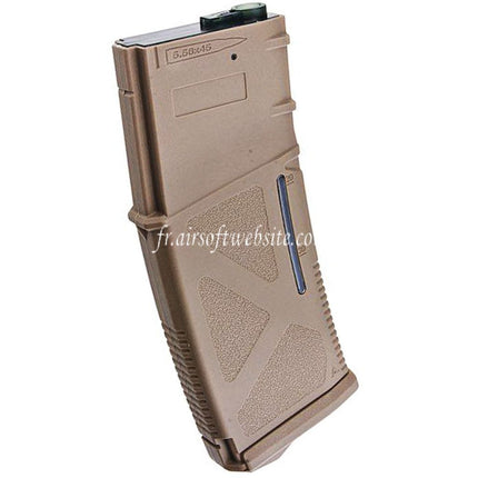 ARCTURUS Échangeable 30/130 Billes Polymère Chargeur Convient pour M4 M16 Série AEG Fusil Airsoft