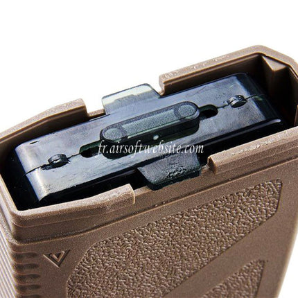 ARCTURUS Échangeable 30/130 Billes Polymère Chargeur Convient pour M4 M16 Série AEG Fusil Airsoft